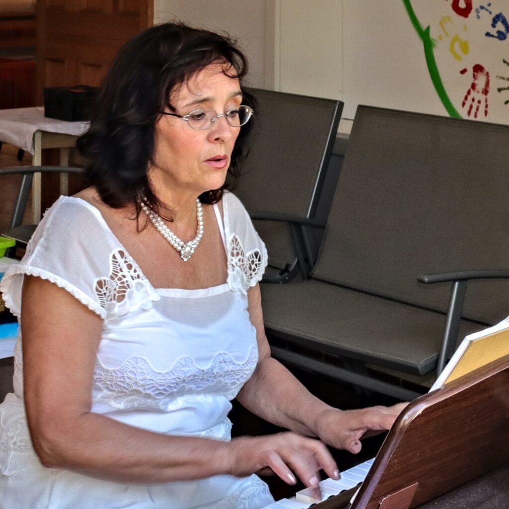 Kirchenmusikerin Natalia Gamsulewa