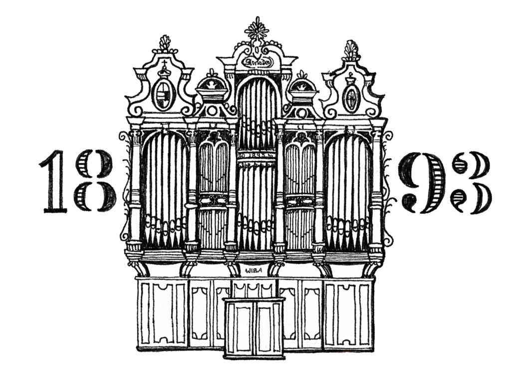 Grüneberg-Orgel Zeichnung